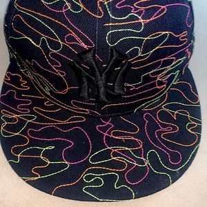 Custom NY Yankees fitted hat